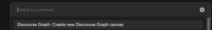 Create canvas command